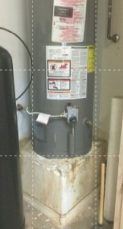 Water Heater Pedestal in Gilbert Before