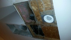 Water Damage Restoration in Chandler Before