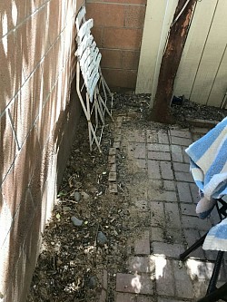 Rebuild Paver Patio in Scottsdale Before